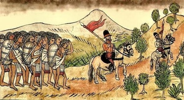 La Llegada de los Españoles - La Conquista Española